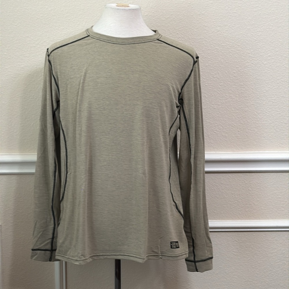 PolarMax MICRO H1 Long Sleeve Baselayer TEE - Grey Heather